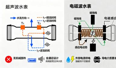 工業用水計量新標桿：超聲波水表 vs. 電磁水表，誰更勝一籌